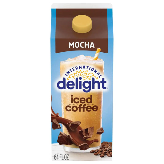 International Delight Iced Coffee, Mocha, 64 fl oz Carton